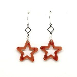 Diamond Star Earrings